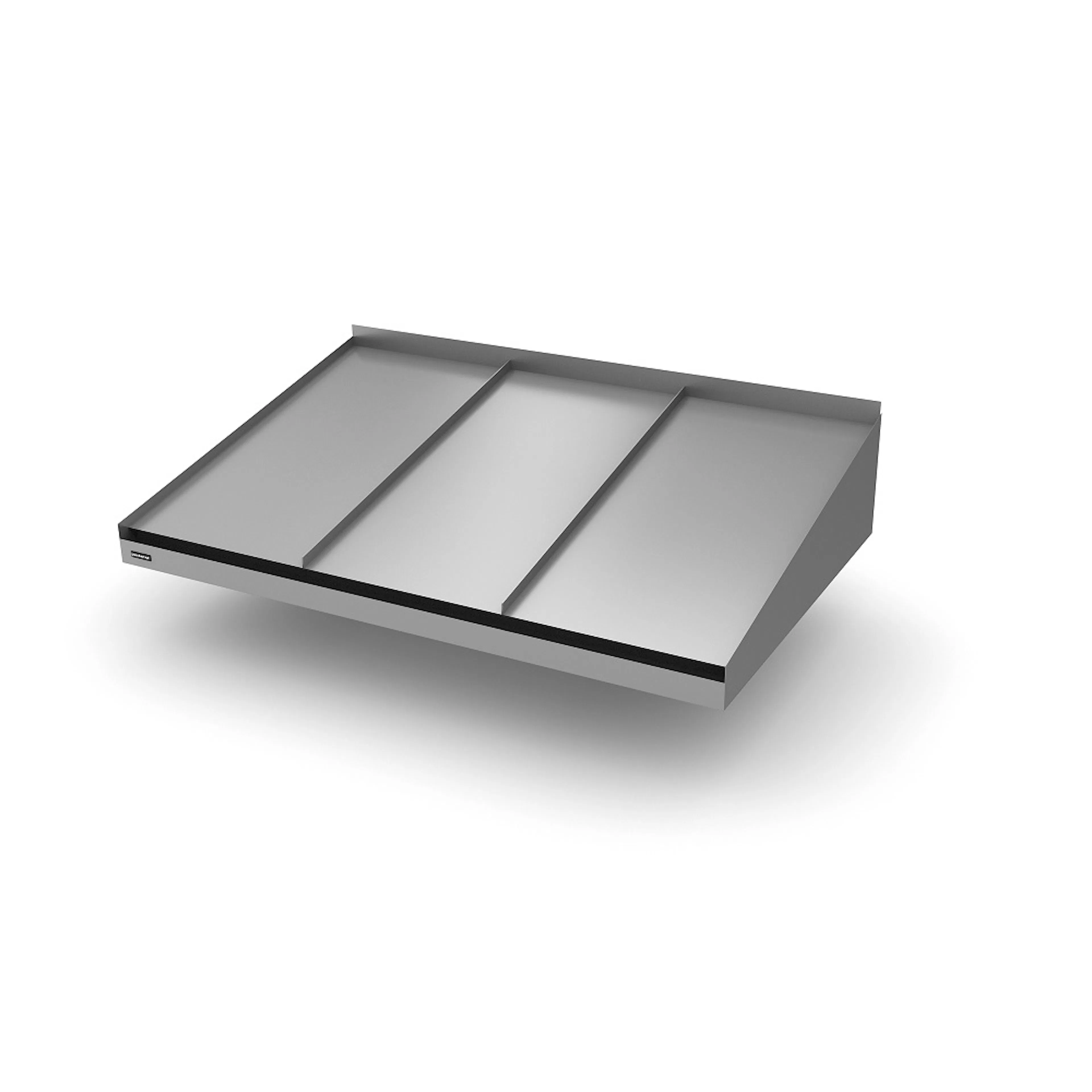 Mörk Silvermetallic (RAL 9007)