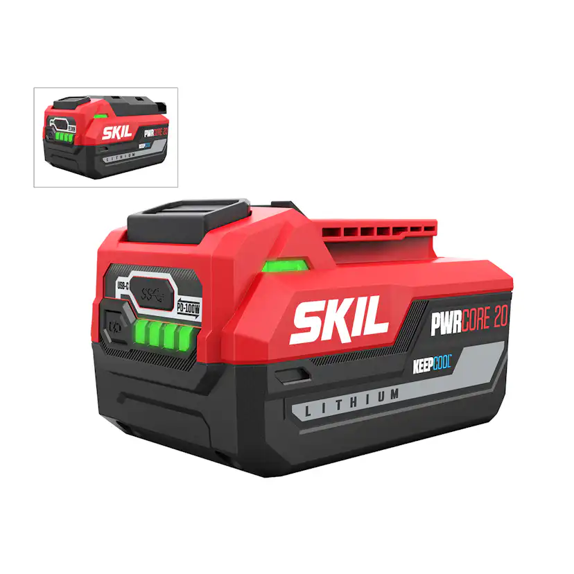 Litiumjonbatteri SKIL 20V PWRASSIST™ Med USB-C 100W