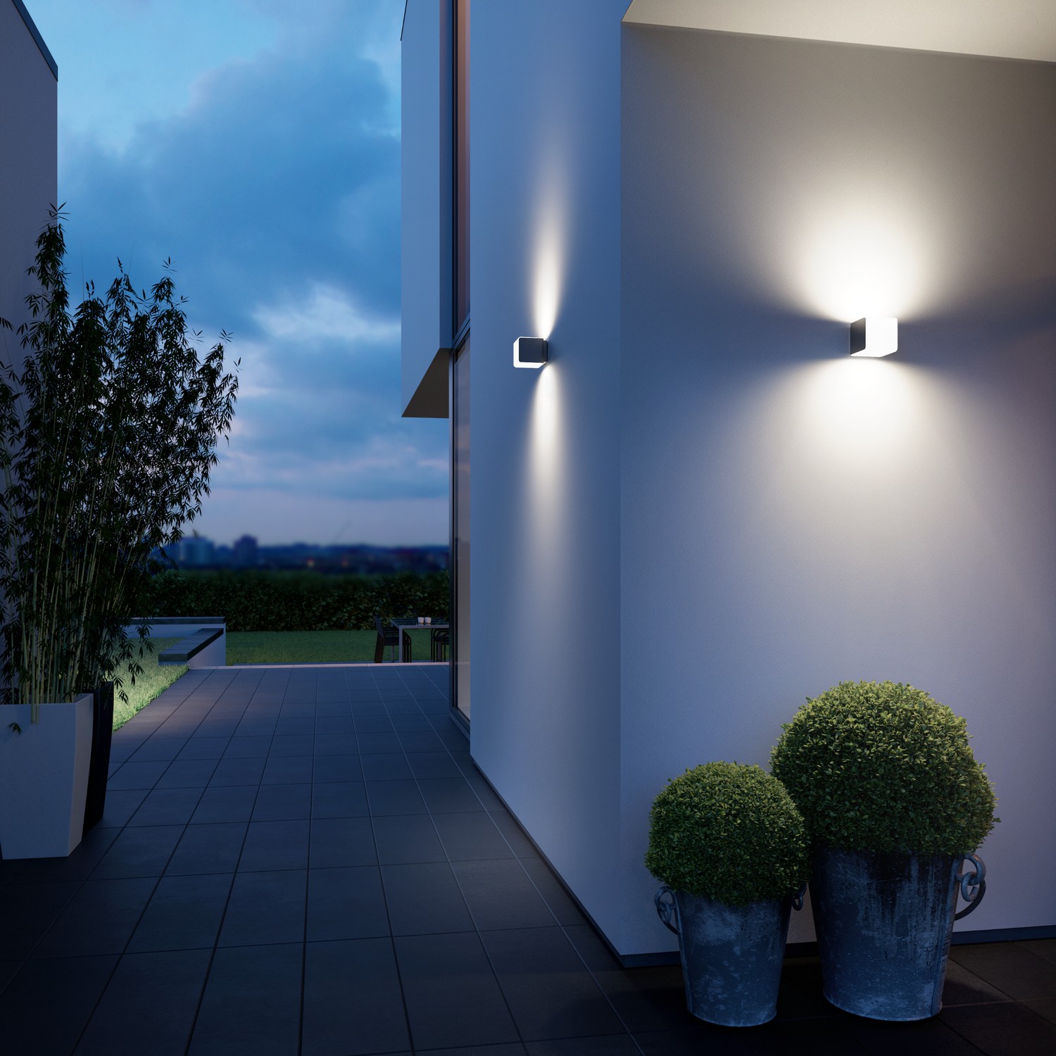 Vägglampa Steinel Cubo L830