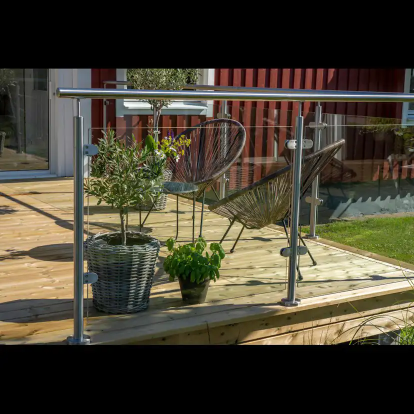 Hörnstolpe Skotte Garden Utsikt