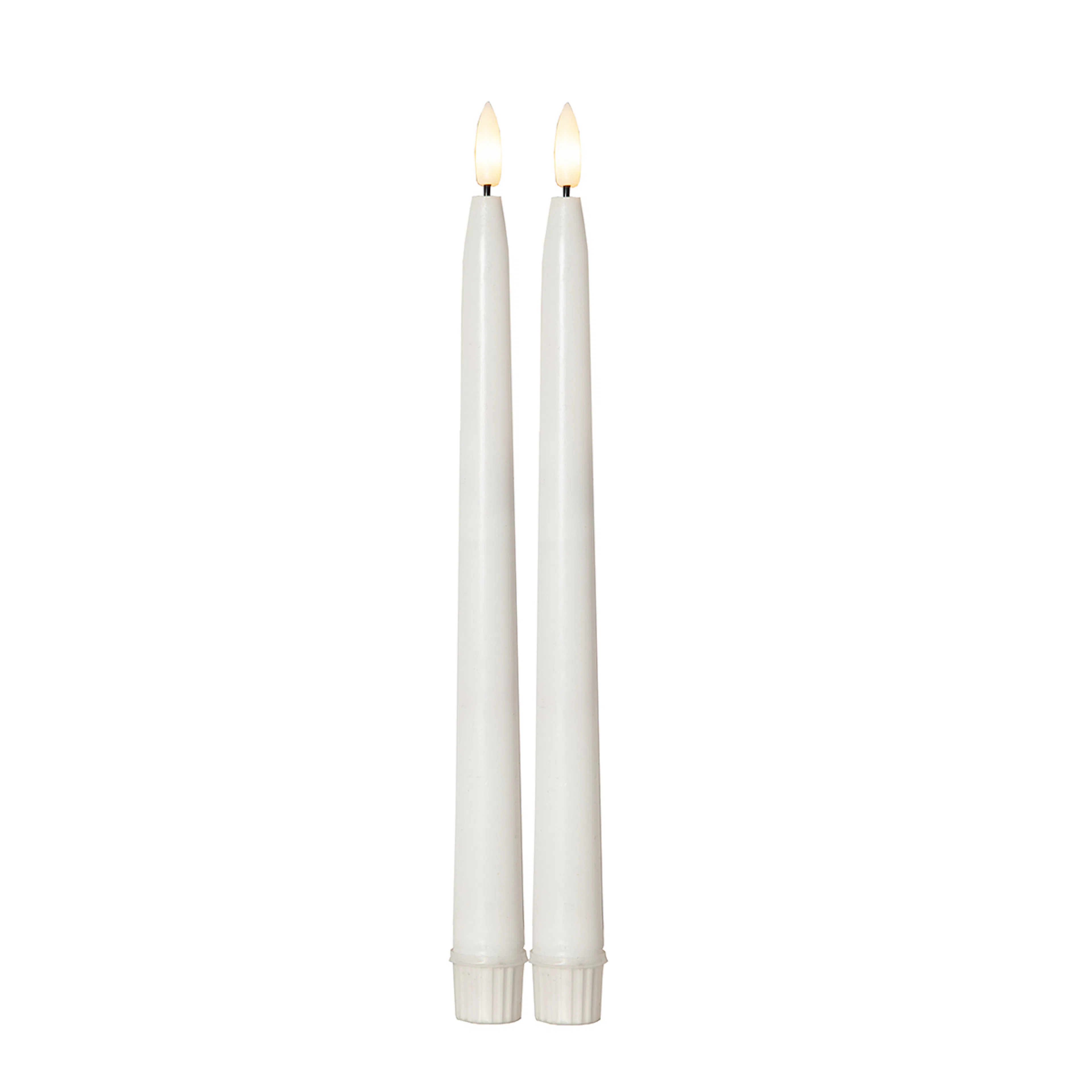 LED-Antikljus Star Trading Flamme Slim 2-pack Outdoor