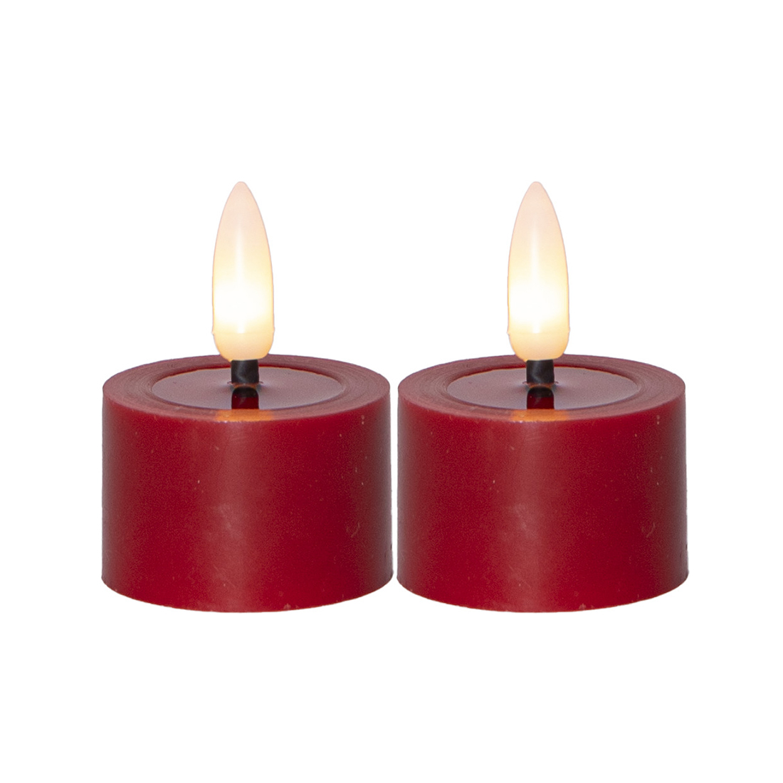 LED-Värmeljus Star Trading Flamme Flow 4x5 cm 2-pack