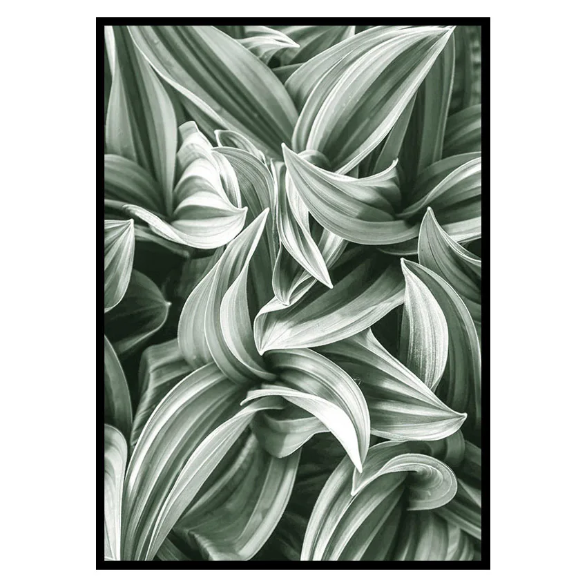 Poster Gallerix Bright Green Botanical No2