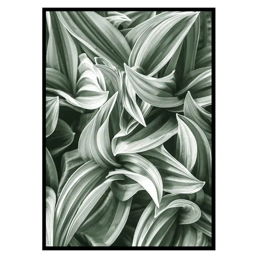 Poster Gallerix Bright Green Botanical No2