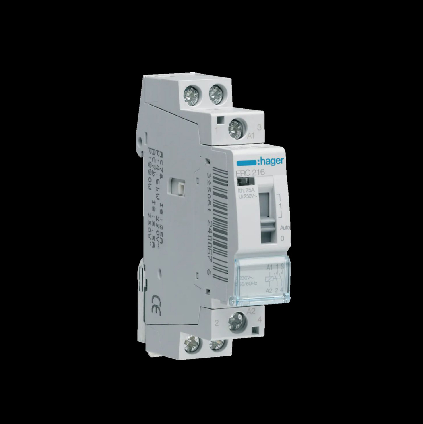 Relä Hager 16 A AC-7a 230 V AC