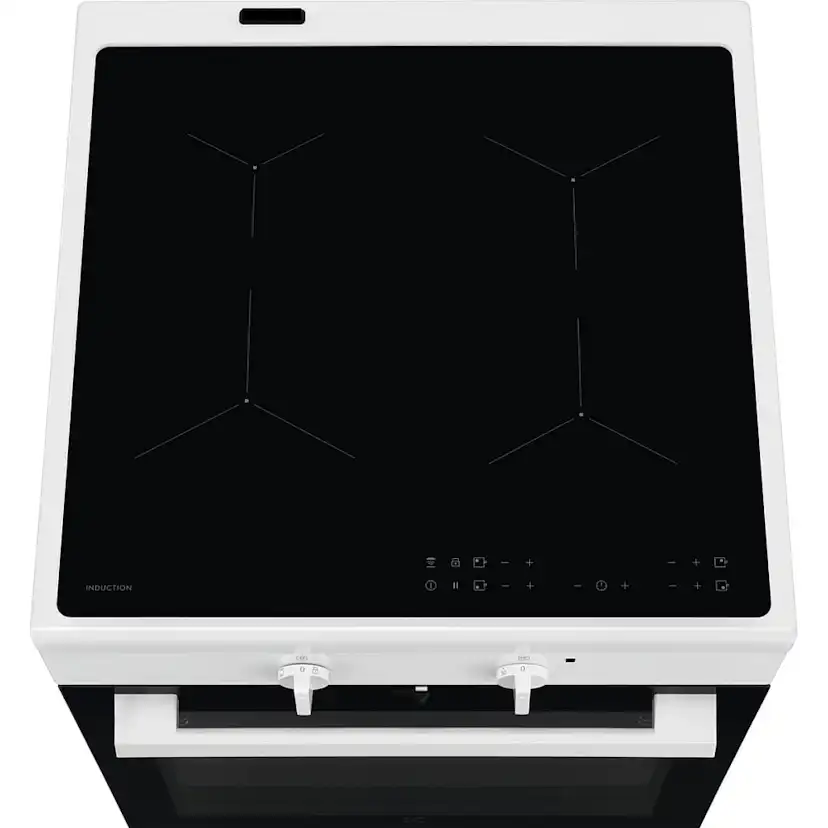 Induktionsspis Electrolux LKI64001SW med Hob2Hood och flernivåsmatlagning