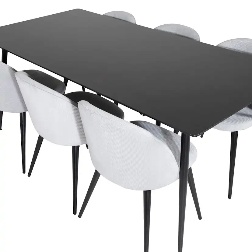 Matgrupp Venture Home Silvia med 6 Valentina Stolar Manchester