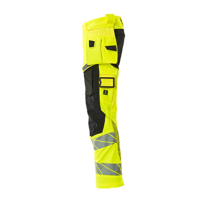 Mascot ACCELERATE SAFE Byxor med hängfickor 19031-711-1709 Storlek: 82C66, Färg: Hi-vis Gul/svart