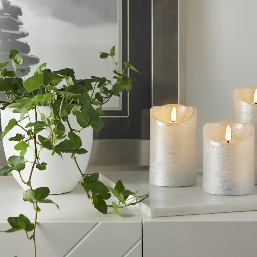 Blockljus Star Trading Flamme Rustic LED Batteriljus