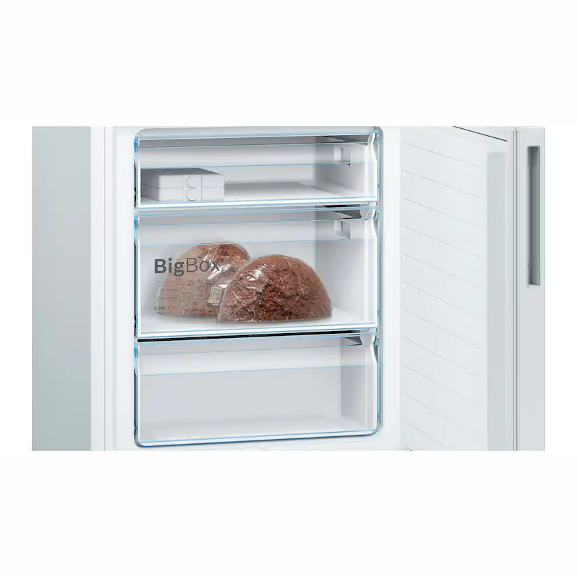 Fristående Kyl & Frys Bosch Serie 6 KGE49AWCA Vit