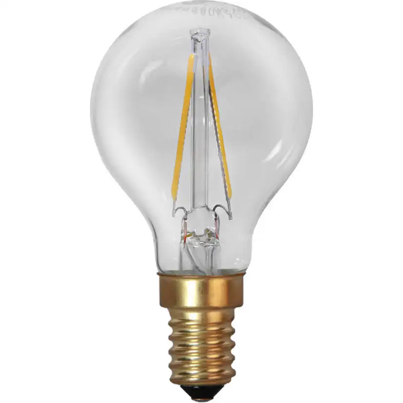 LED-lampa Star Trading Filament E14 P45 Soft Glow 1,5W