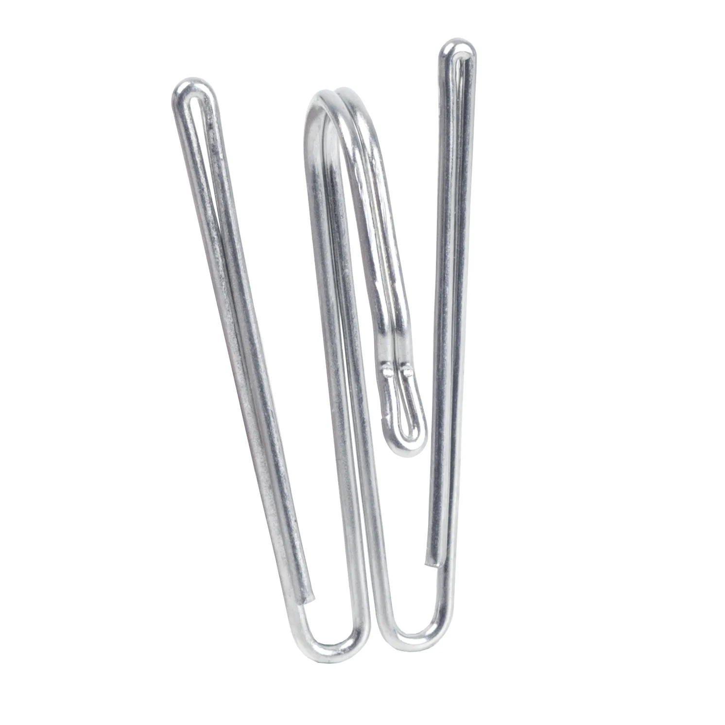 Gardintillbehör Kirsch 2-Fingerkrok Hög 10-pack Nickel