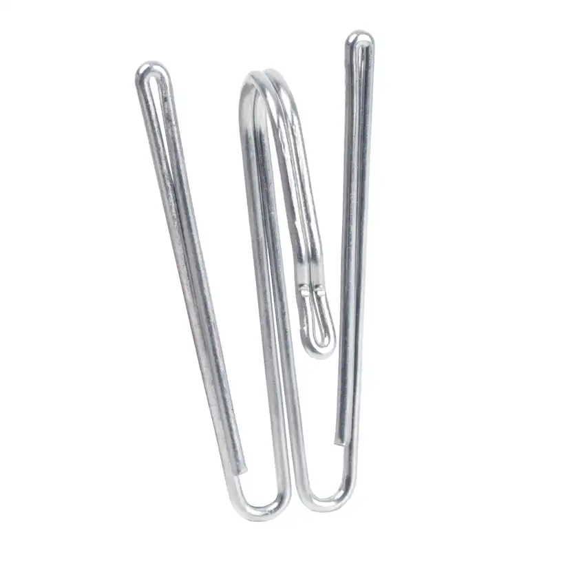 Gardintillbehör Kirsch 2-Fingerkrok Hög 10-pack Nickel