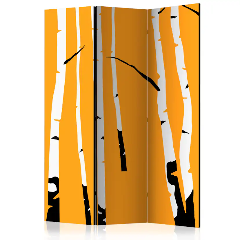 Rumsavdelare Arkiio Birches On The Orange Background 135x172 cm