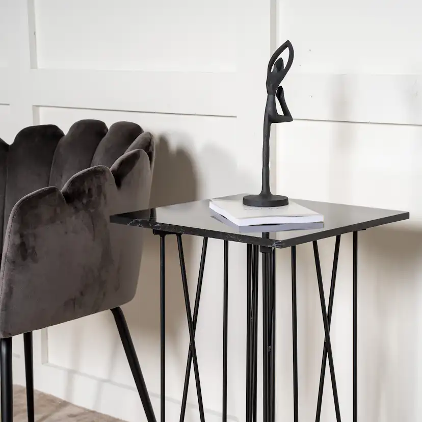 Sidobord furniture/fashion Stone 40 cm