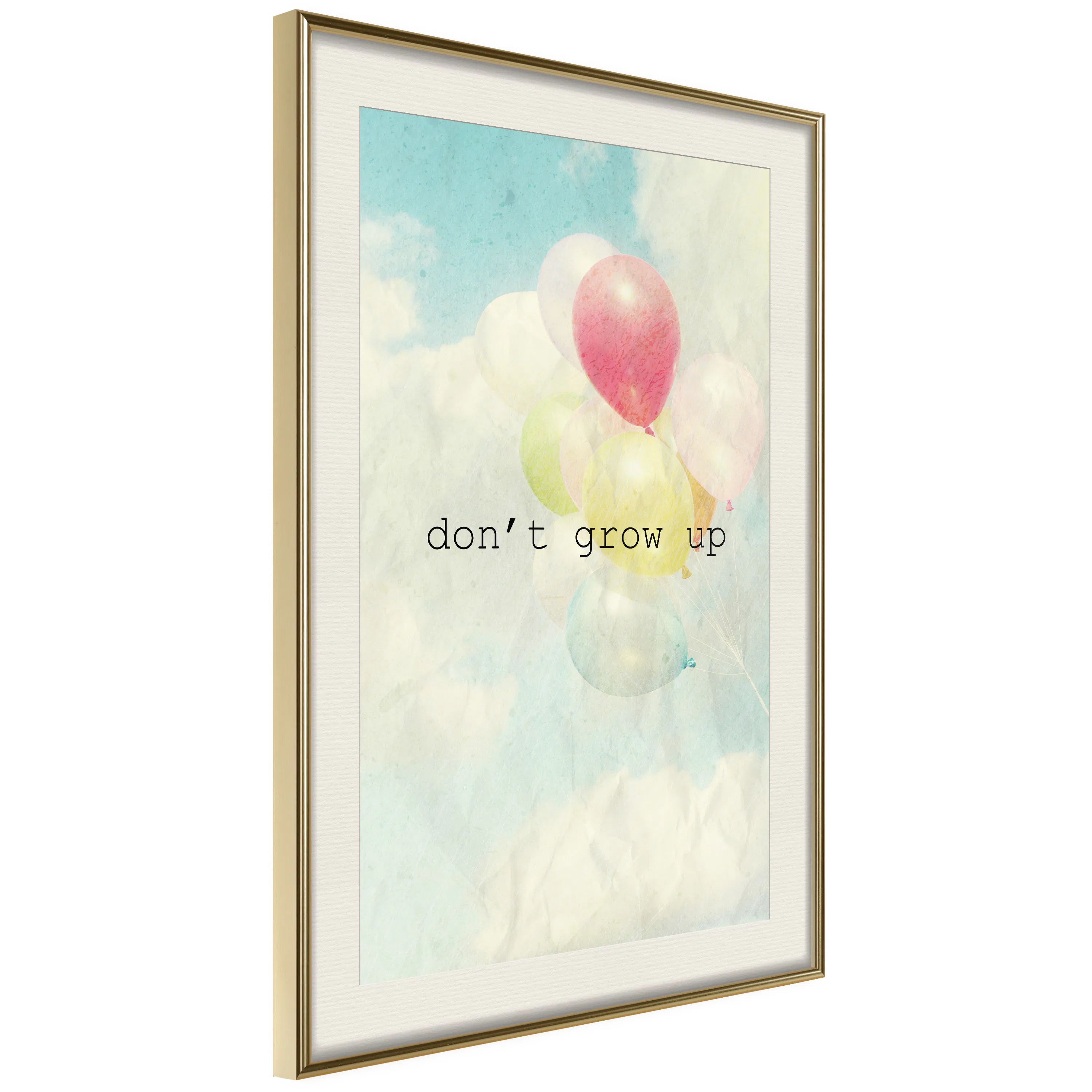 Poster Artgeist Affisch Don't Grow Up