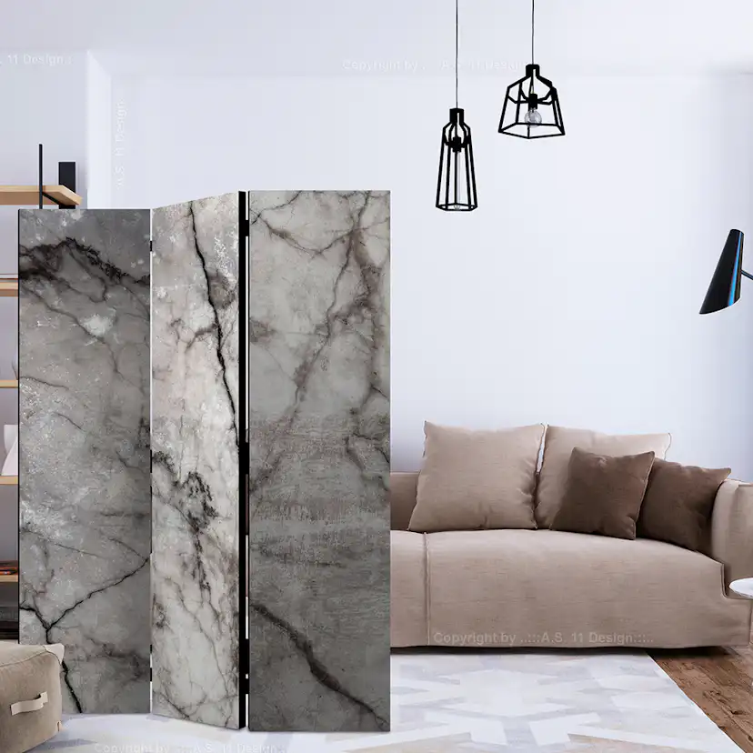 Rumsavdelare Arkiio Grey Marble 135x172 cm