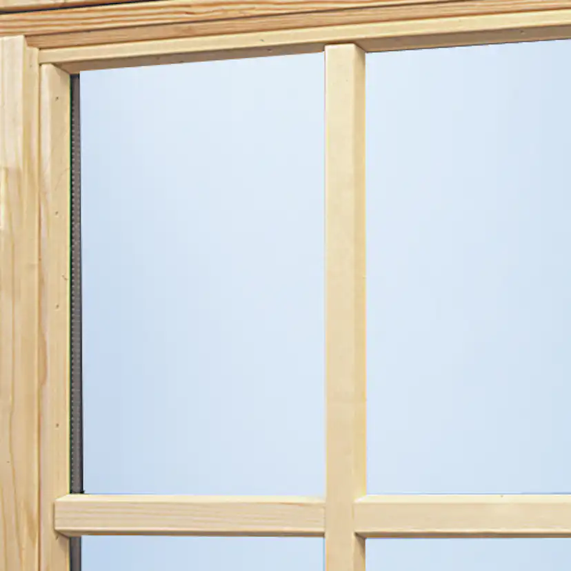 Bågpost Till 2-glas Obehandlat