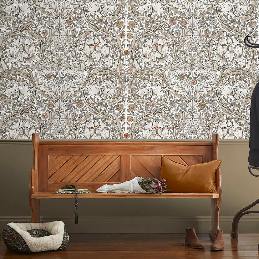 Fototapet William Morris At Home African Marigold Neutral