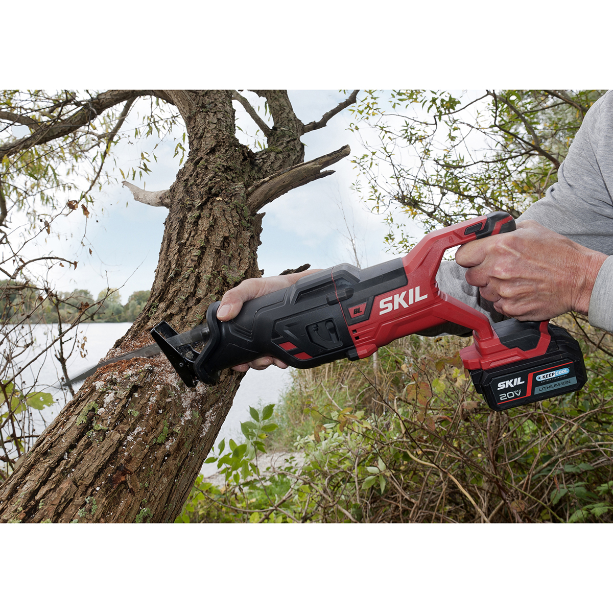 Tigersåg SKIL 3480 CB Kolborstfri Batteridriven