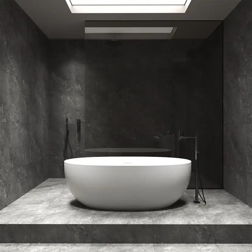 Klinker Newport Graphite Marmor Matt 60x60