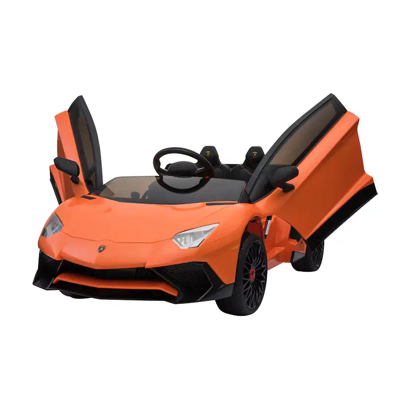 Elbil Nordic Play Lamborghini Aventador Elektrisk Orange