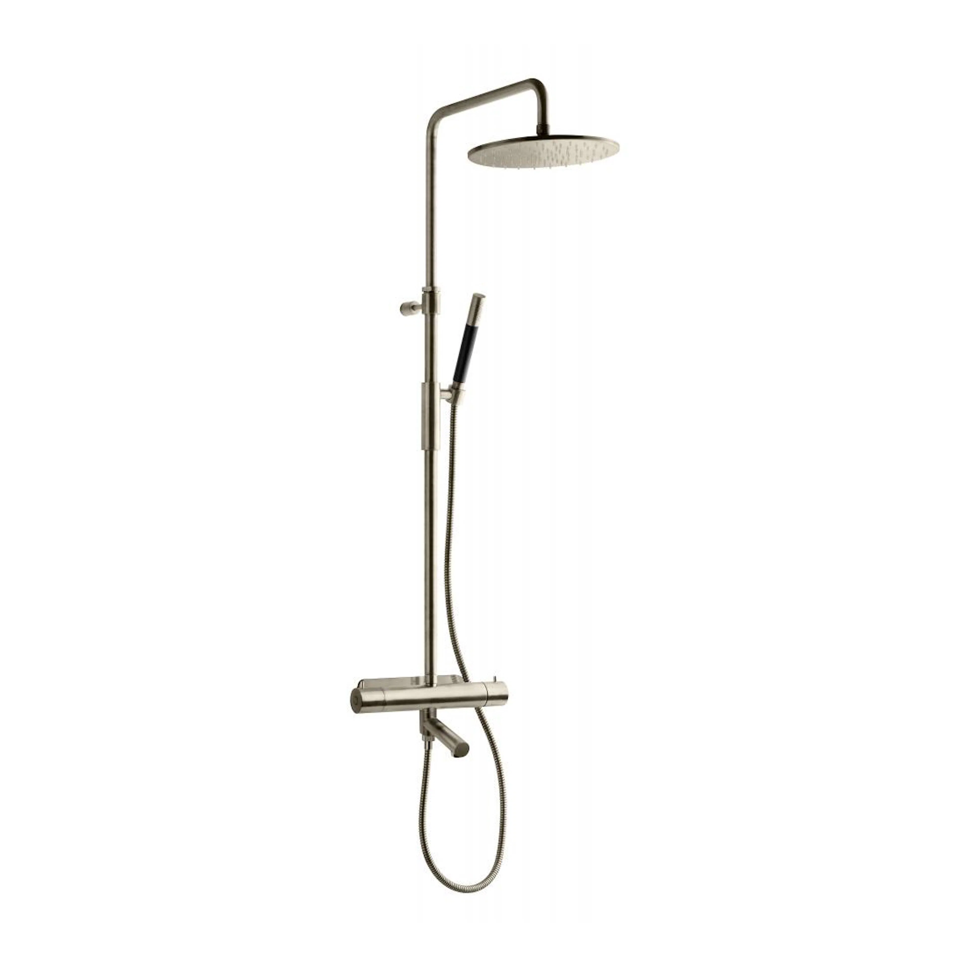 TVM2200-160 Takdusch Brushed Nickel Borstad Nickel