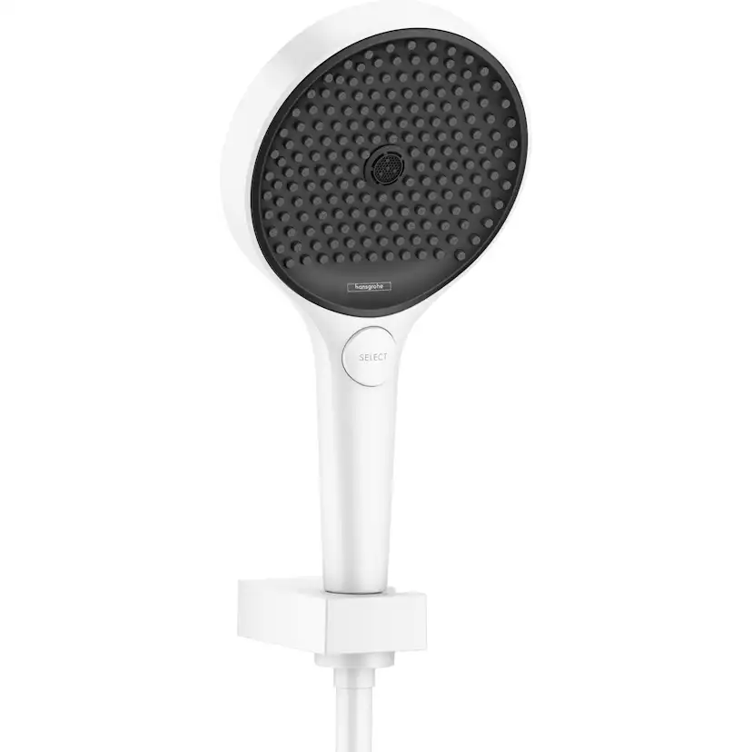 Handduschset Hansgrohe Rainfinity 130 3jet 125 cm Matt Vit Matt Vit, duschslang: 1,25 m