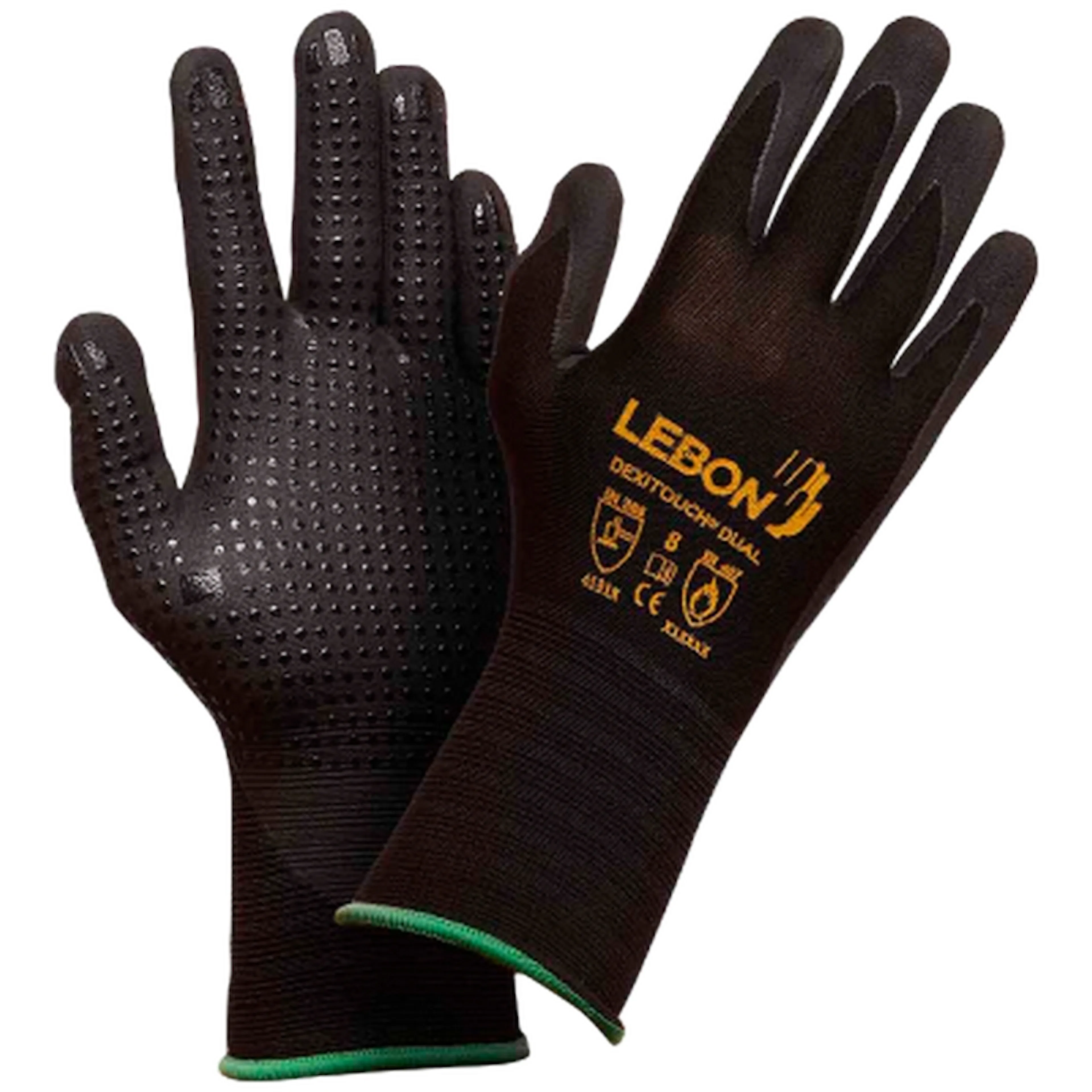 Arbetshandske Lebon Dexitouch Dual Sömlös