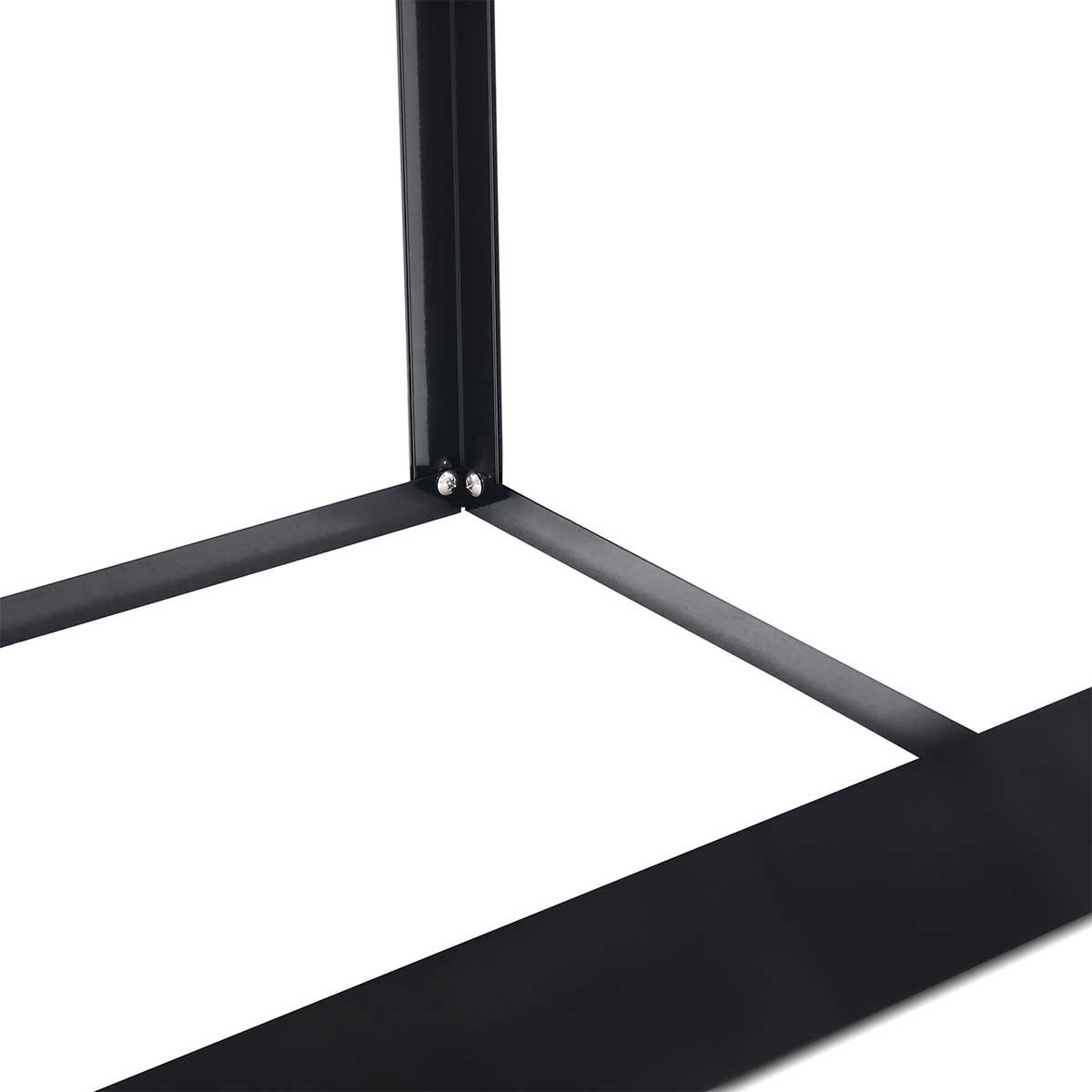 Växthus Metalcraft 1,02 kvm Svart Rektangulär