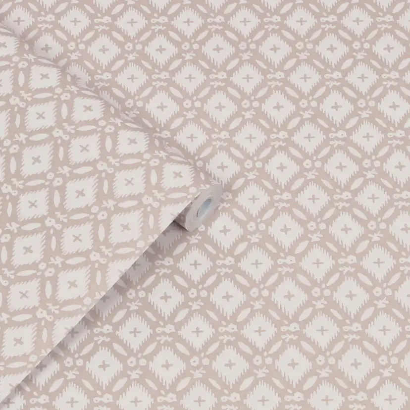 Tapet Laura Ashley Vitbrook Dove Grå 118474