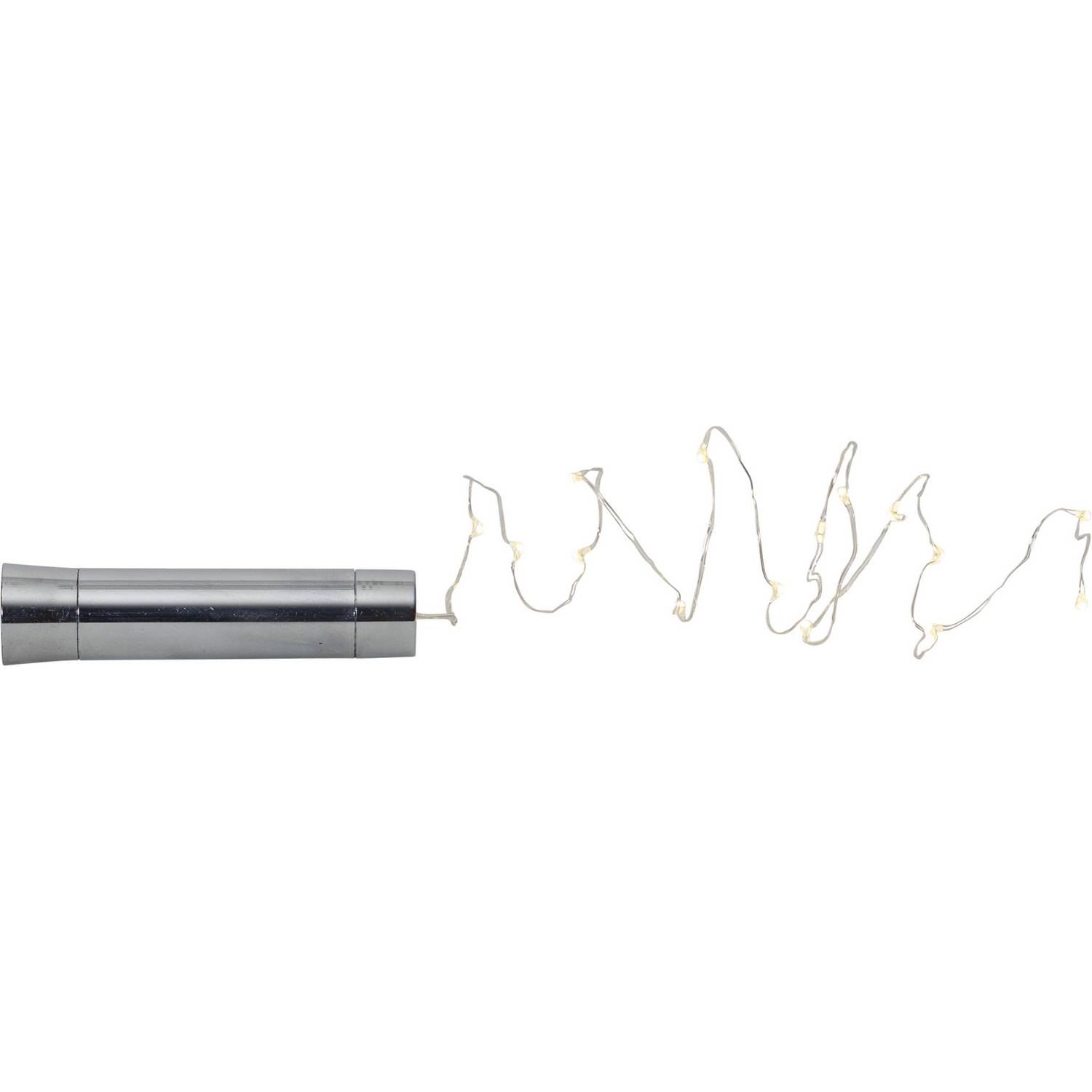Ljusslinga Star Trading Dew Drop Tube LED 15 Ljus Batteridriven