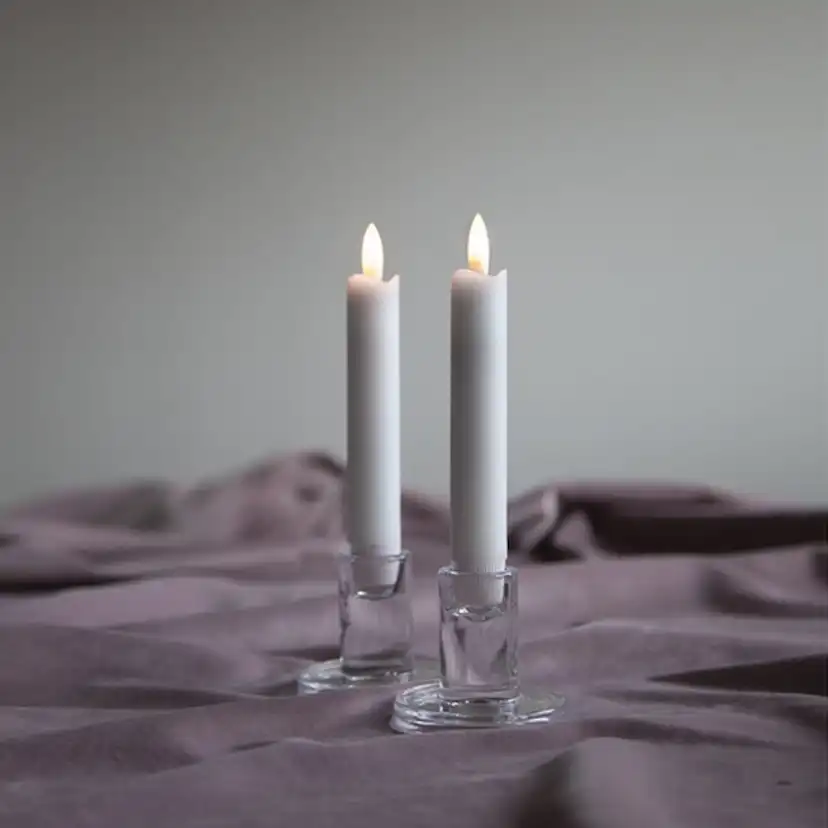 LEDAntikljusFlamme Vit