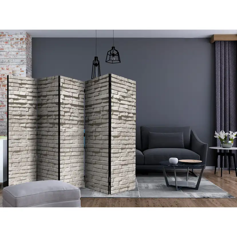 Rumsavdelare Arkiio Brick Wall Minimalism II 225x172 cm