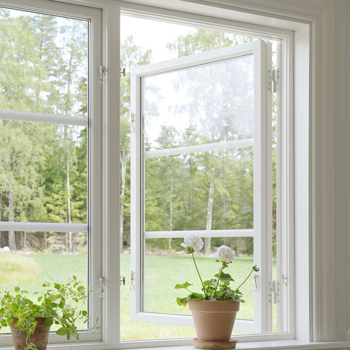 Sidohängt Fönster Elitfönster MF Duo 2-Glas Trä 2-Luft