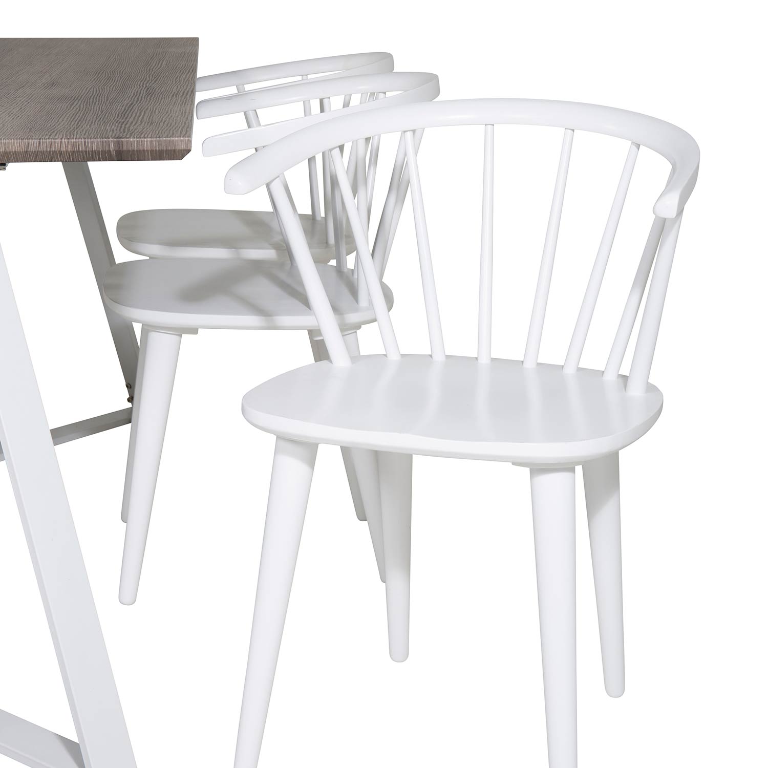 Matgrupp Venture Home Madde med 6 Brum Stolar