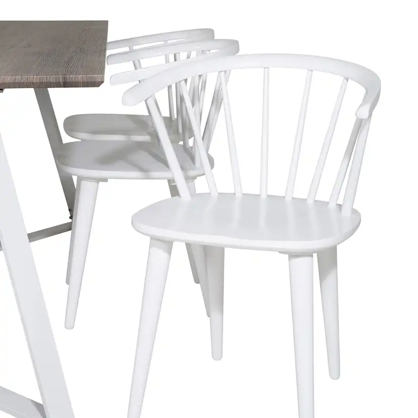 Matgrupp Venture Home Madde med 6 Brum Stolar