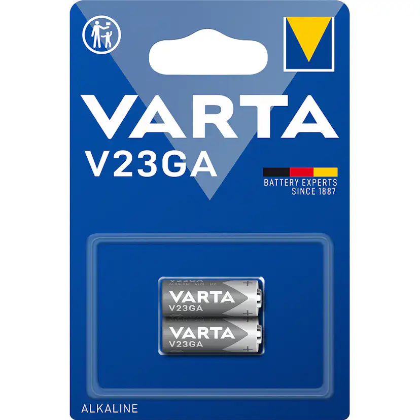 Batteri VARTA Alkaliska V23GA/LR23A/23AE 2-Pack