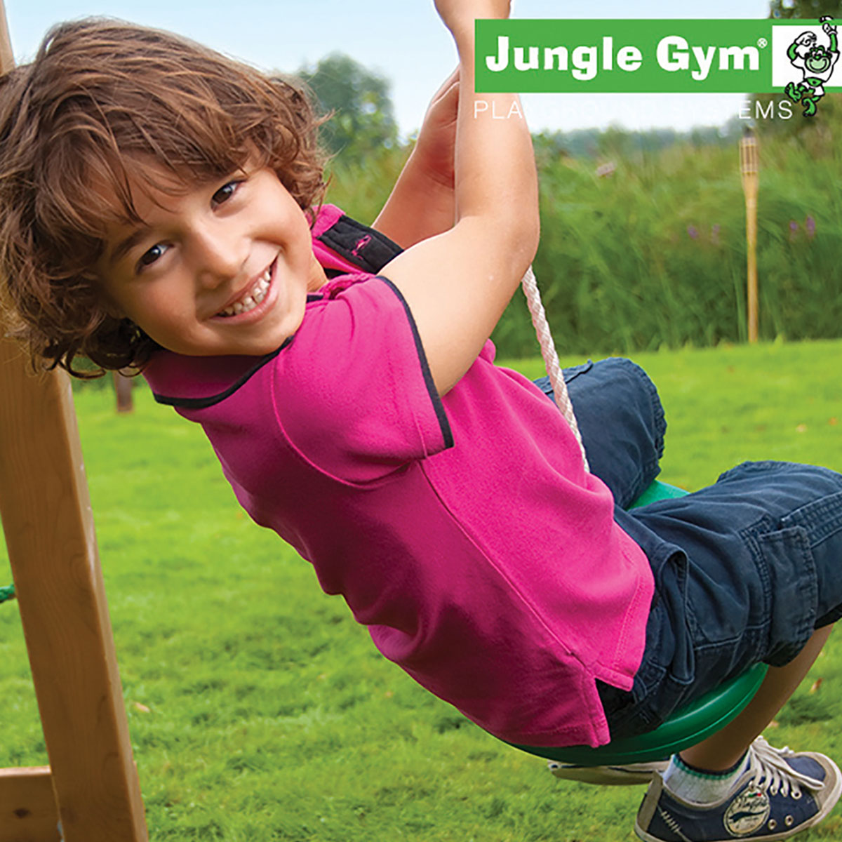 Tallriksgunga Jungle Gym Twist Disk