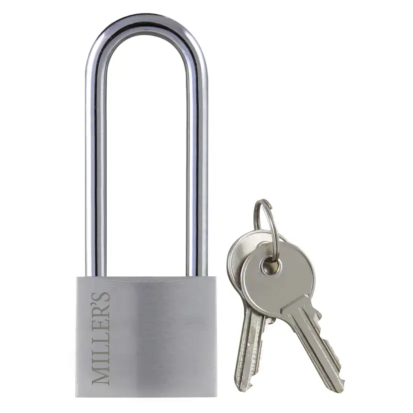 Hänglås Millers Aluminium Hög