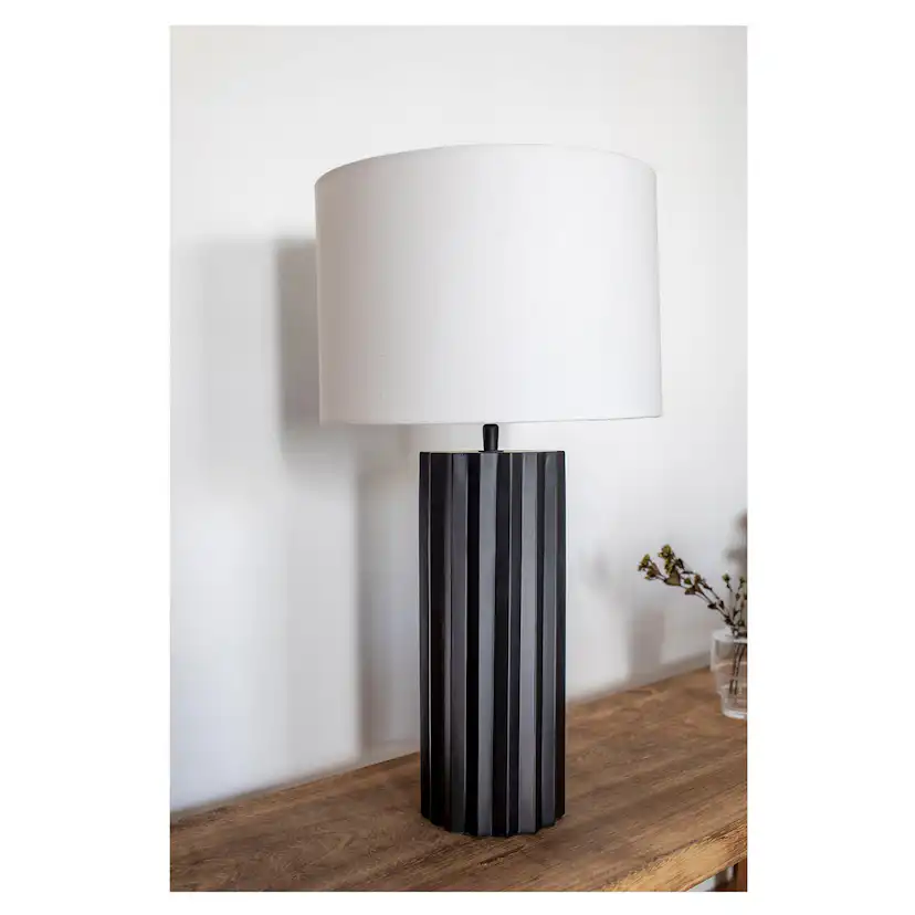 HASHIRA Bord 1L Svart/Offwhite Svart/Offwhite