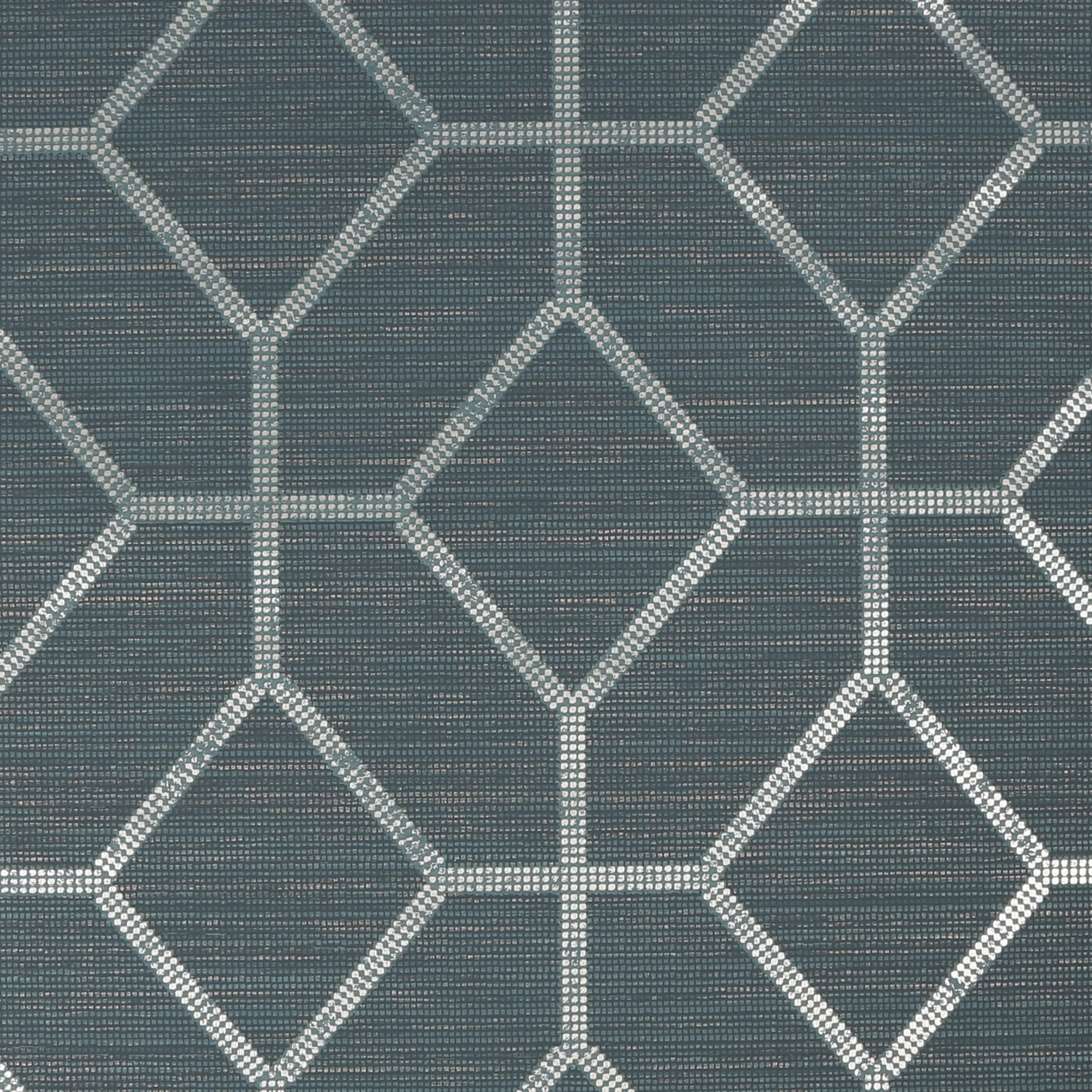 Tapet Boutique Asscher Geometrisk Teal
