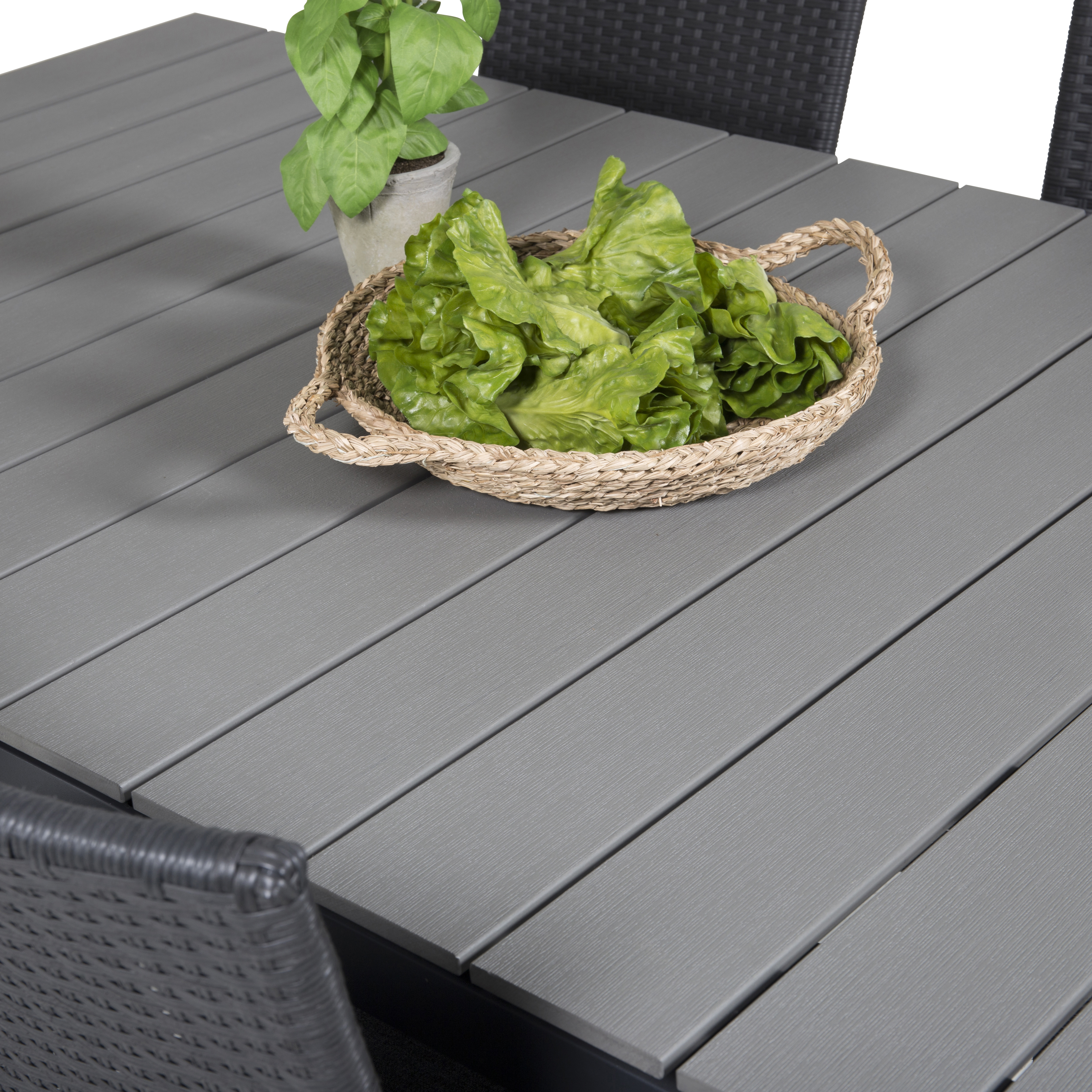 Matgrupp Venture Home Lova 160/240 med 4 Asta Stolar