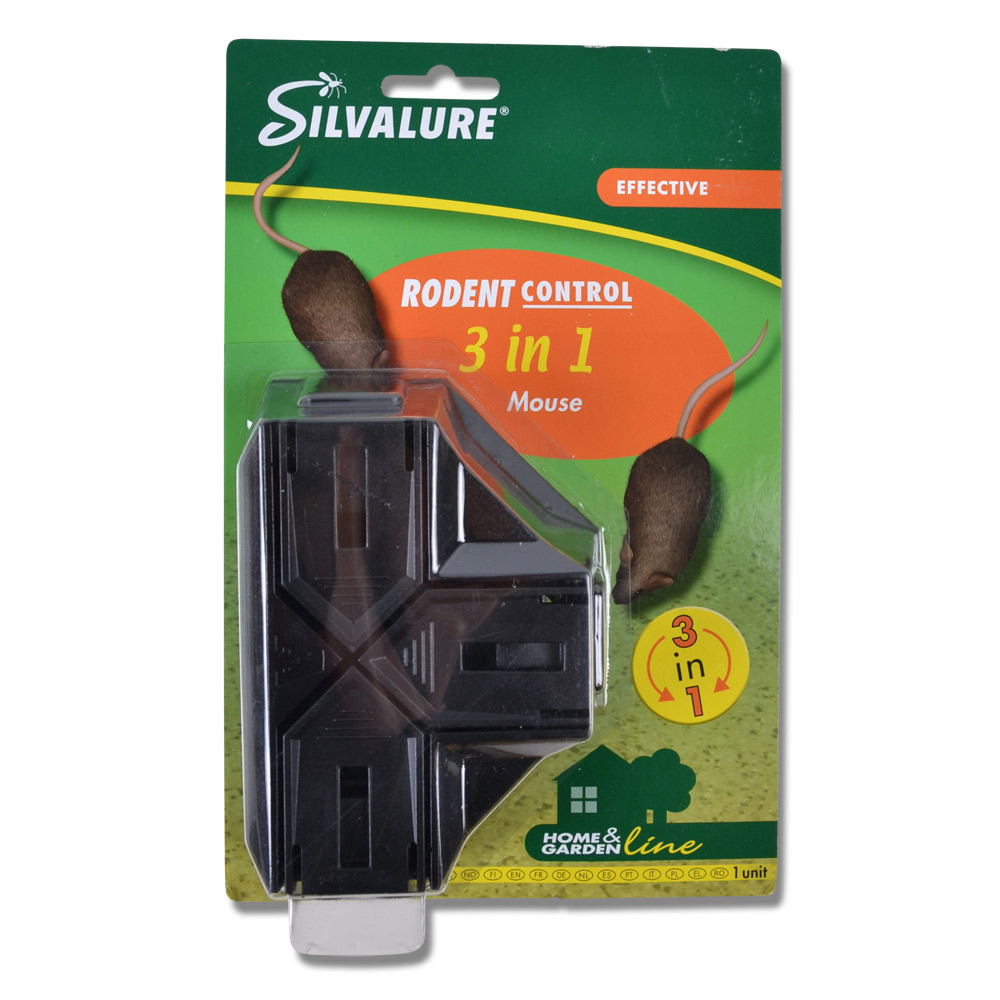 Musfälla Silvandersson 3 in 1