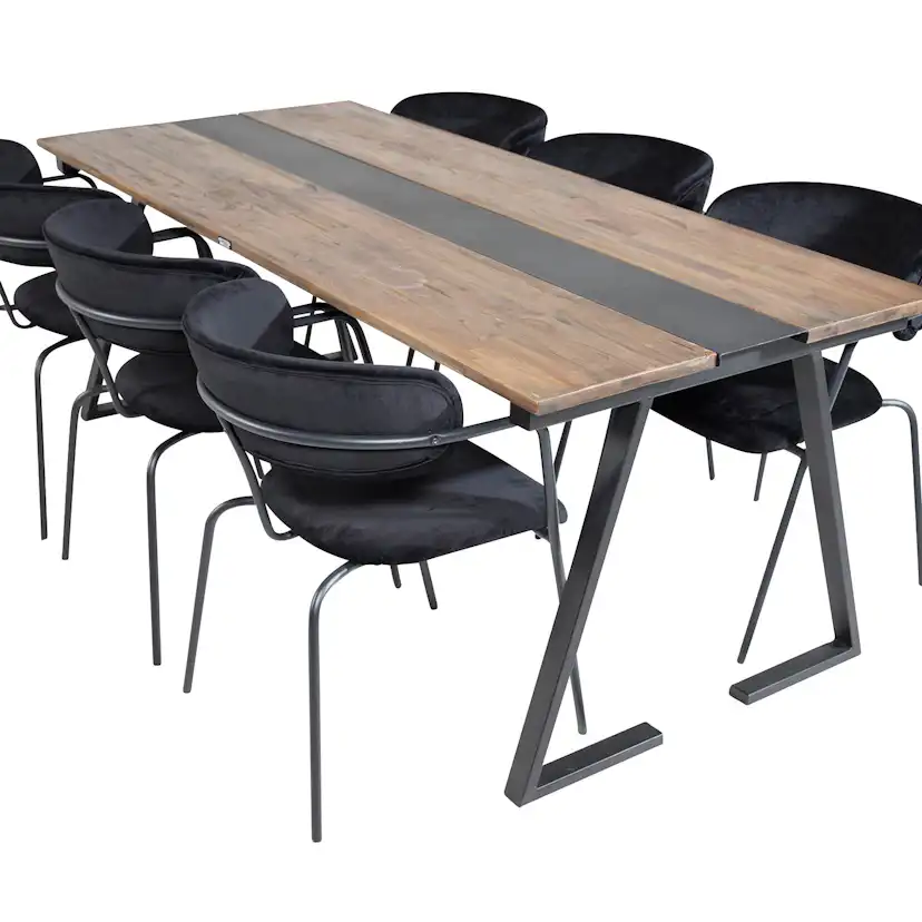 Matgrupp Venture Home Jane med 6 Aris Stolar