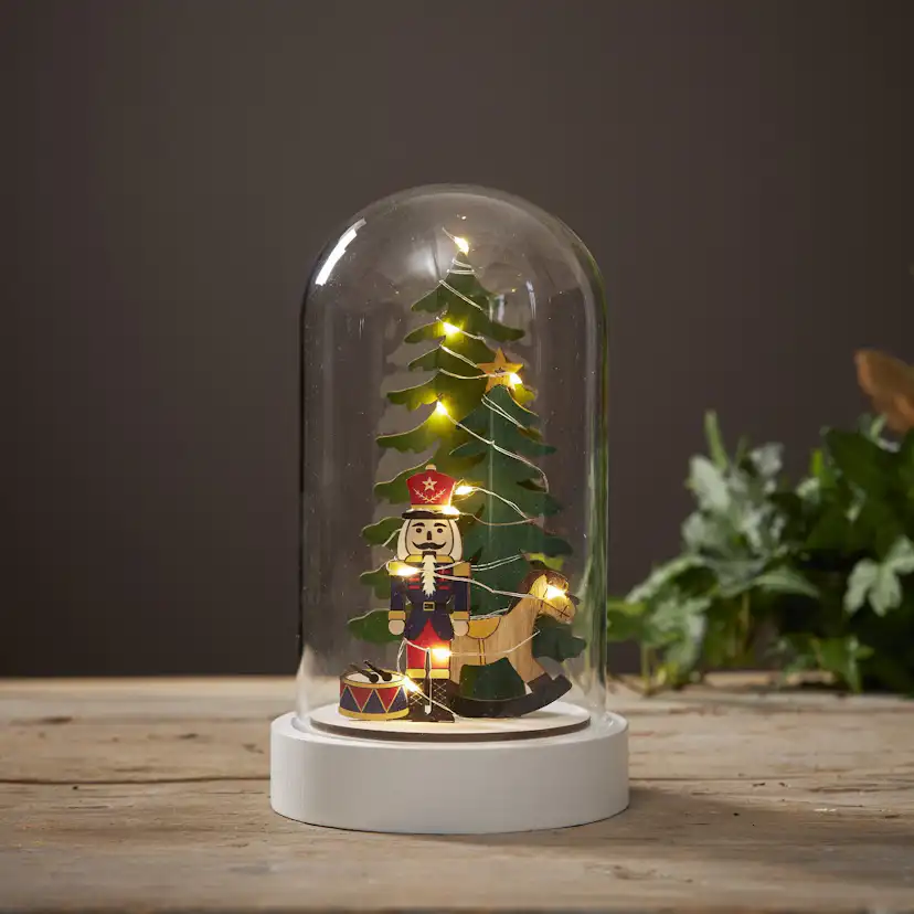 Juldekoration Star Trading Nutcracker Kupol