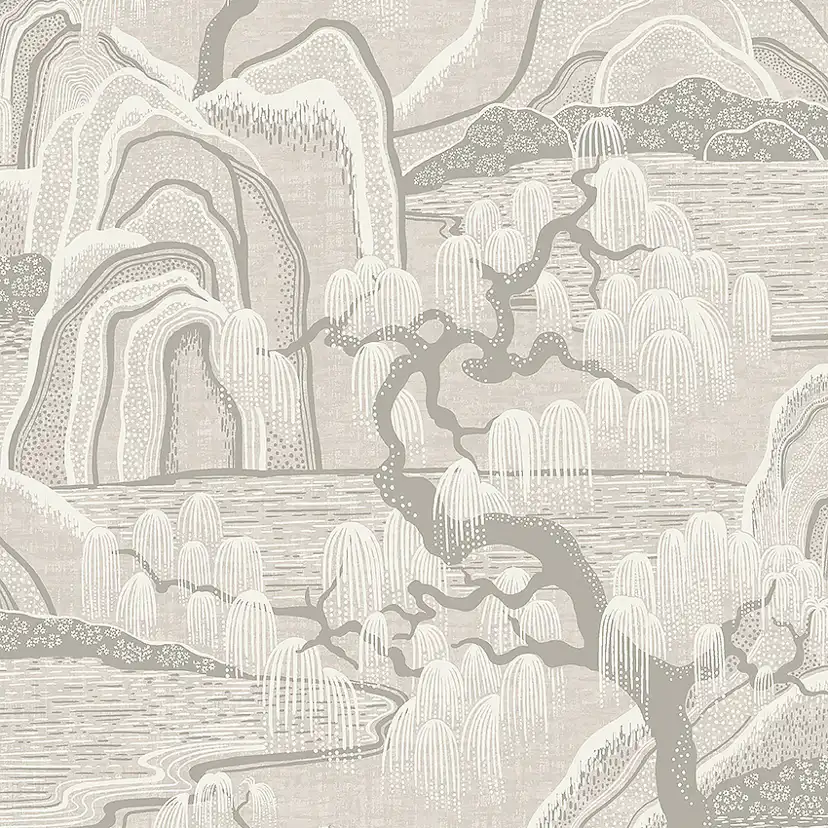 Tapet Boråstapeter Eastern Simplicity Indigo Garden 3134