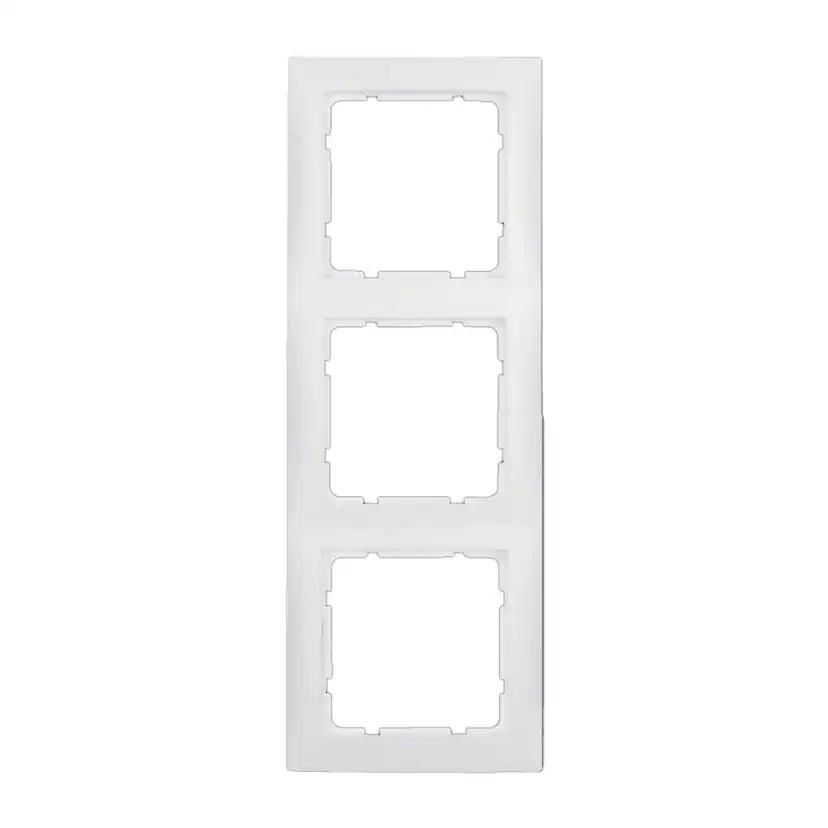 Kombinationsram Hager 3-fack i Plast S.1