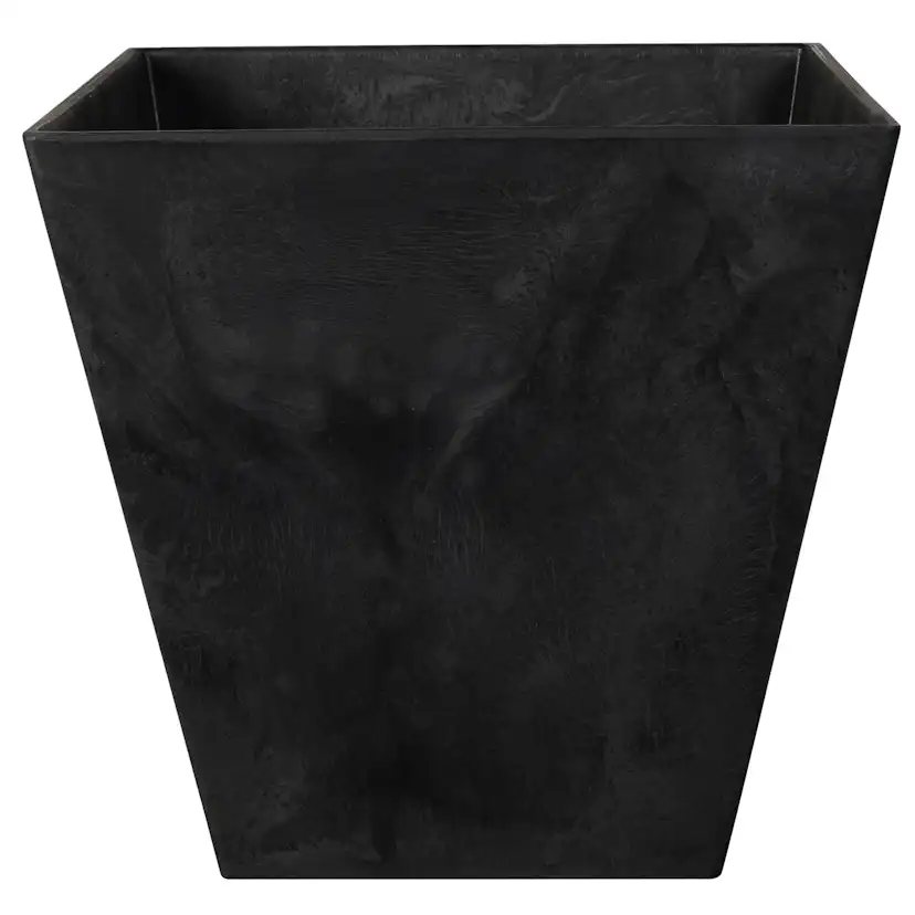 Kruka Artstone Ella Svart 25 x 25 x 24 cm