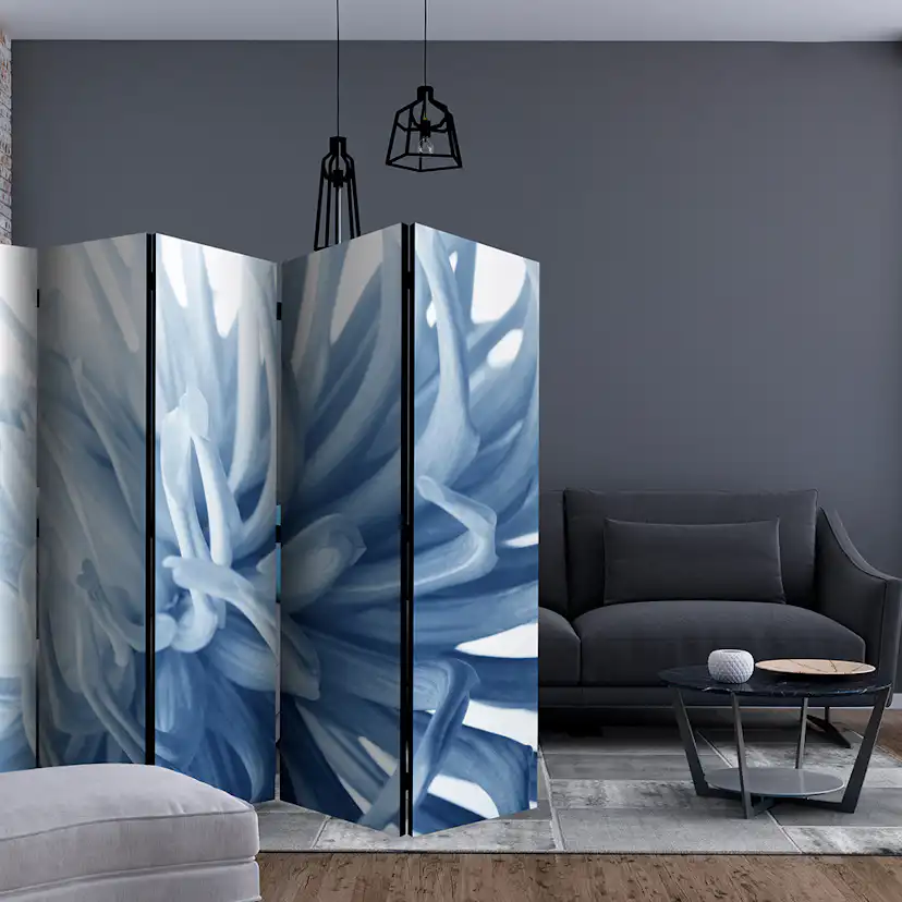 Rumsavdelare Arkiio Flower Blue Dahlia II 225x172 cm